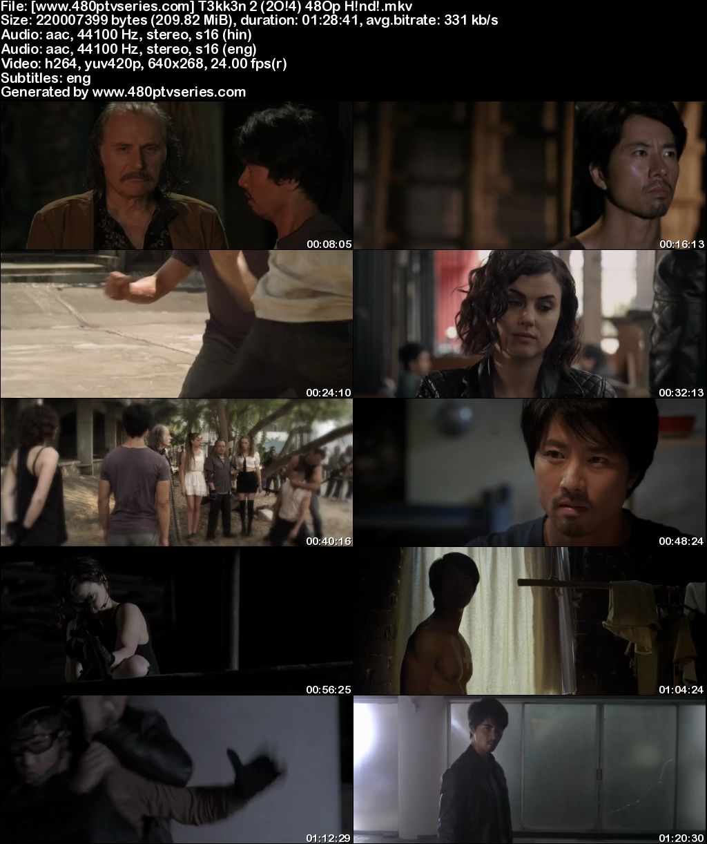 Tekken Kazuya s Revenge 2014 200MB Full Hindi Dual Audio Movie